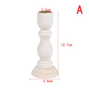 Candlesticks Holderng Decorations, Retro Wood Classic  Weddi candle holders   Holders home decor