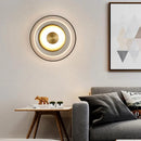 Modern nordic glass LED wall light for living room, bedroom, hallway, stairs and balcony
