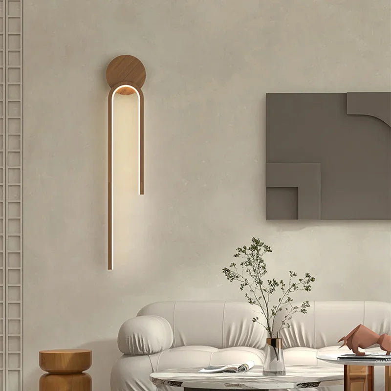 Nordic LED wall light for bedroom decoration