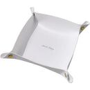 Nordic leather storage box for desk and jewelry