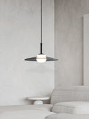 Minimalist glass pendant light for cafés, bars and restaurants