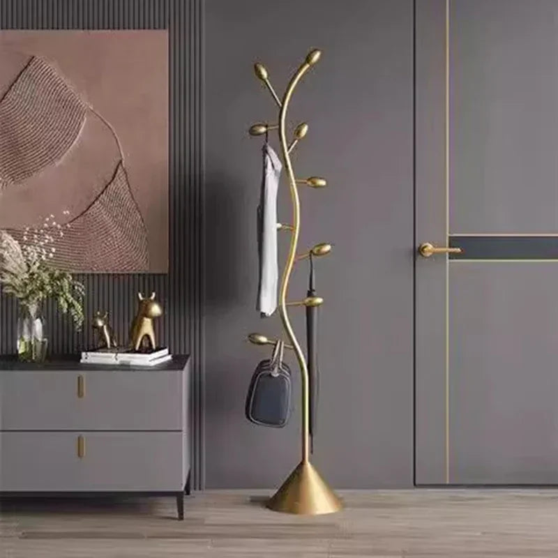 modern clothes rack with an elegant industrial style - vue 4 sur 10
