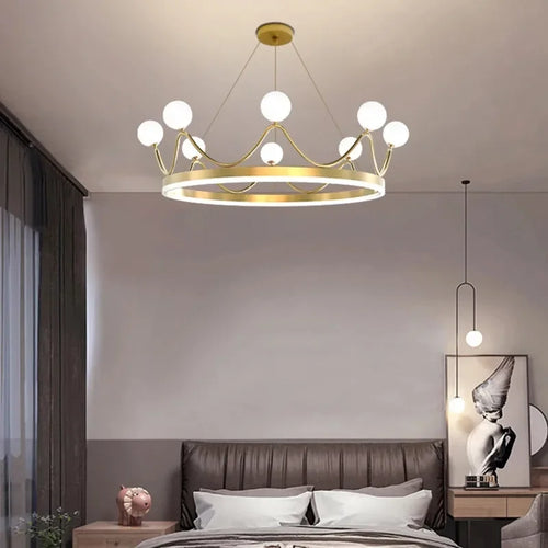 Modern LED designer chandelier for an elegant interior - vue 6 sur 8