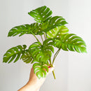 Artificial monstera tropical plant for indoor and outdoor decoration