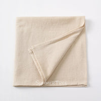 Set of 6 washed cotton Mediterranean style napkins