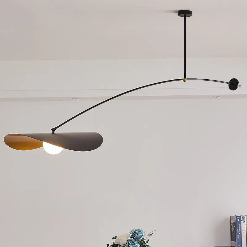 Modern adjustable LED pendant lamp