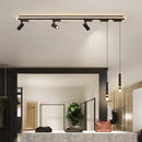 Modern acrylic pendant light with minimalist LED design