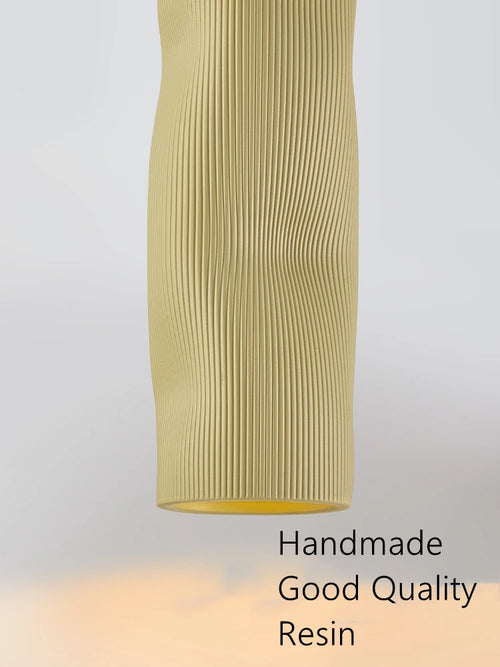Nordic retro wabi sabi LED pendant light home decoration - vue 8 sur 8