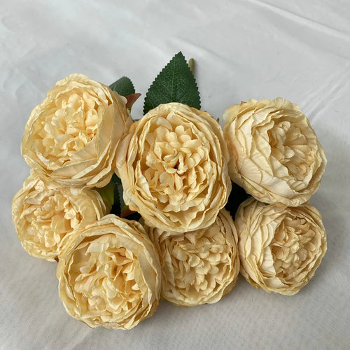 Decorative artificial rose bouquet for weddings and events - vue 13 sur 16