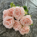 Decorative artificial rose bouquet for events and venues