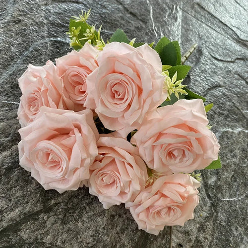 Decorative artificial rose bouquet for events and venues - vue 7 sur 15
