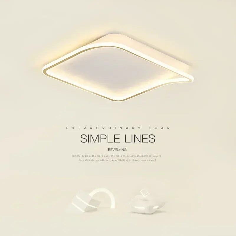 Modern LED ceiling light for stylish and bright interior decoration