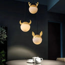 Custom nordic italian style cartoon chandelier