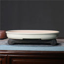 round sand flower pot for retro bonsai and succulents