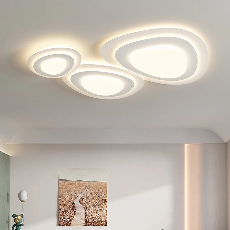 Modern creative soft LED chandelier for the whole house