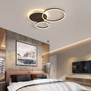 Modern minimalist dimmable LED chandelier for indoor lighting