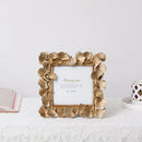 Retro decorative ginkgo leaf photo frame