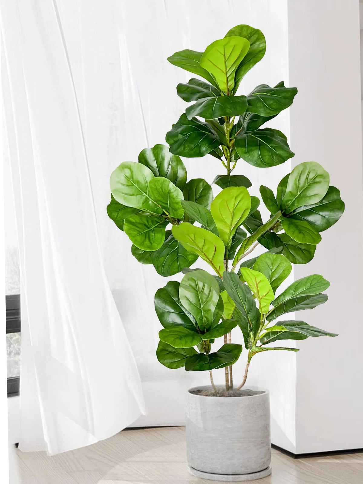 Large artificial ficus tree for indoor and outdoor decoration - vue 4 sur 10