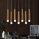 Modern wooden pendant chandelier for every space
