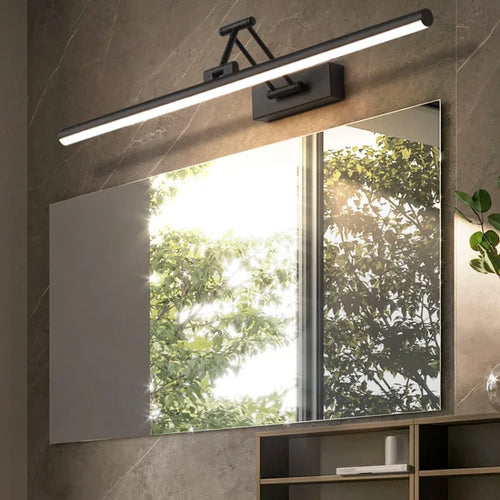 Waterproof LED mirror cabinet lamp foldable telescopic - vue 2 sur 16