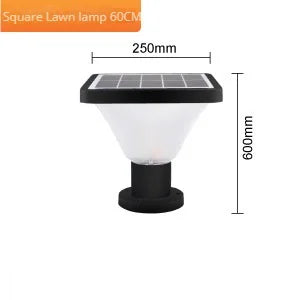 Waterproof solar aluminium garden lamp - vue 13 sur 14