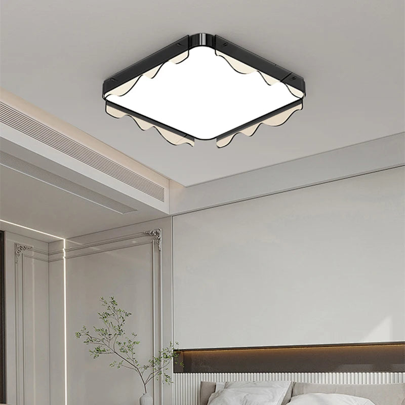 Creative minimalist ceiling light with eye protection nordic ambience