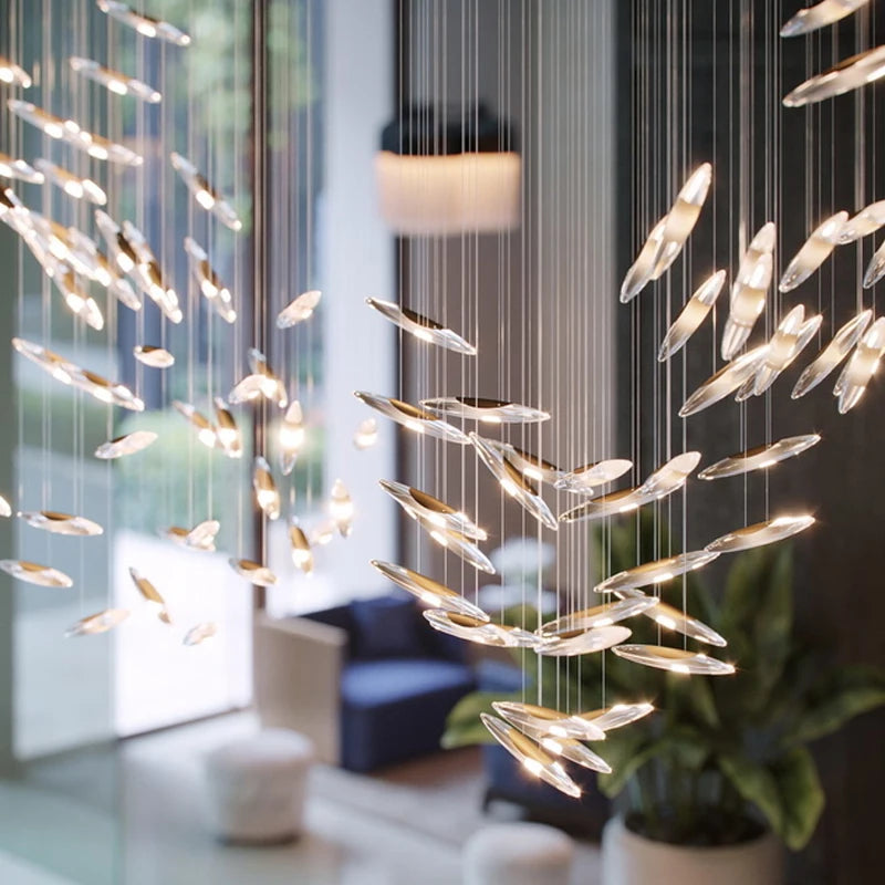Luxury crystal chandelier for modern hotel and villa - vue 3 sur 6