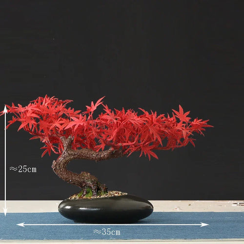 Chinese style artificial bonsai tree for indoor and outdoor decor - vue 17 sur 22