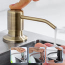 built-in stainless steel soap dispenser for kitchen