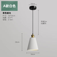 Industrial style LED pendant light