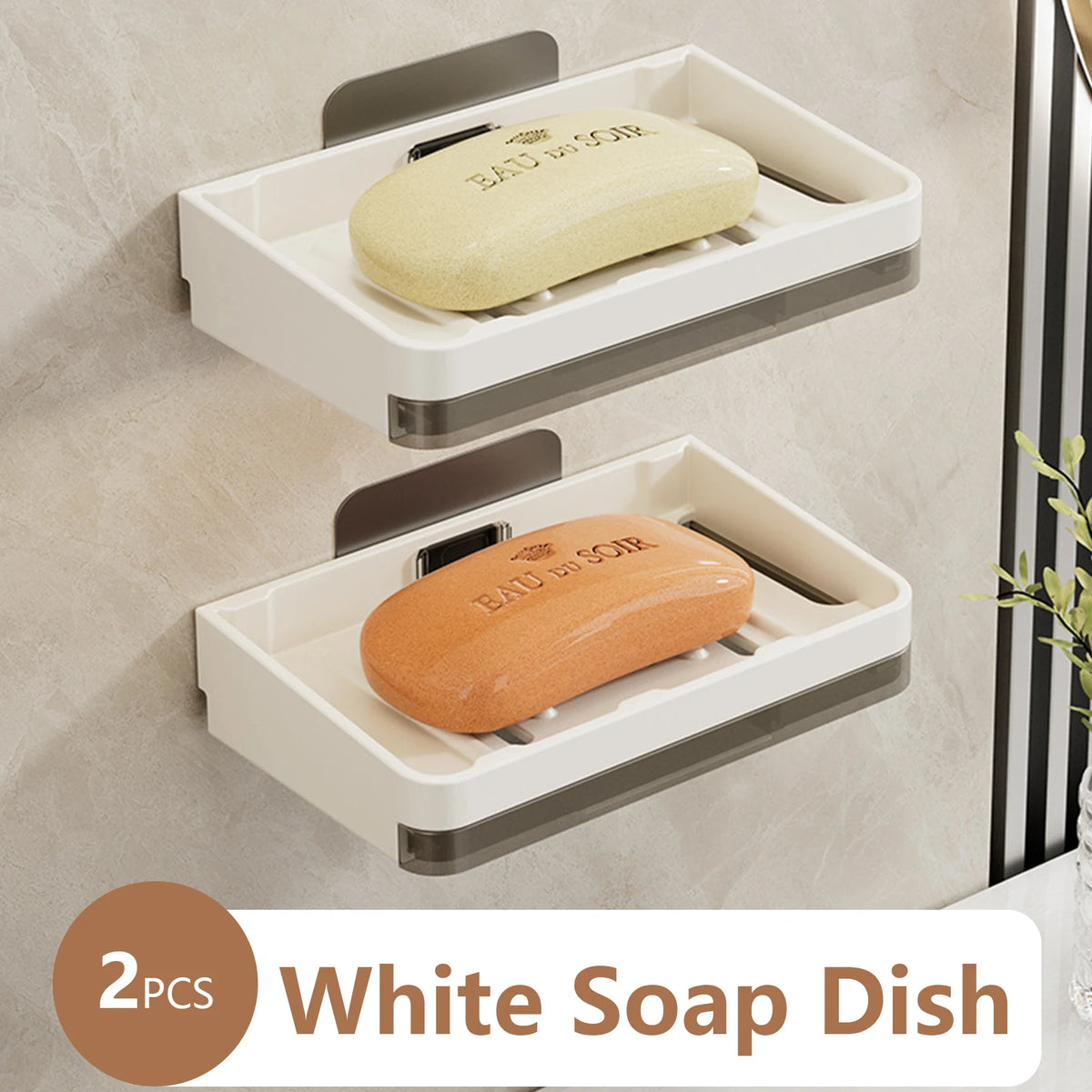 wall mount for soap dish and bathroom accessories - vue 6 sur 14