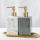 ceramic bottle for disinfectant and shower gel