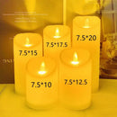 flameless electric candle lamp for wedding and party decorations