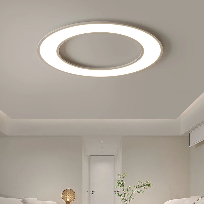 Ultra-thin modern LED ceiling light for decorative indoor lighting