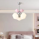 Modern princess style chandelier for children's bedroom