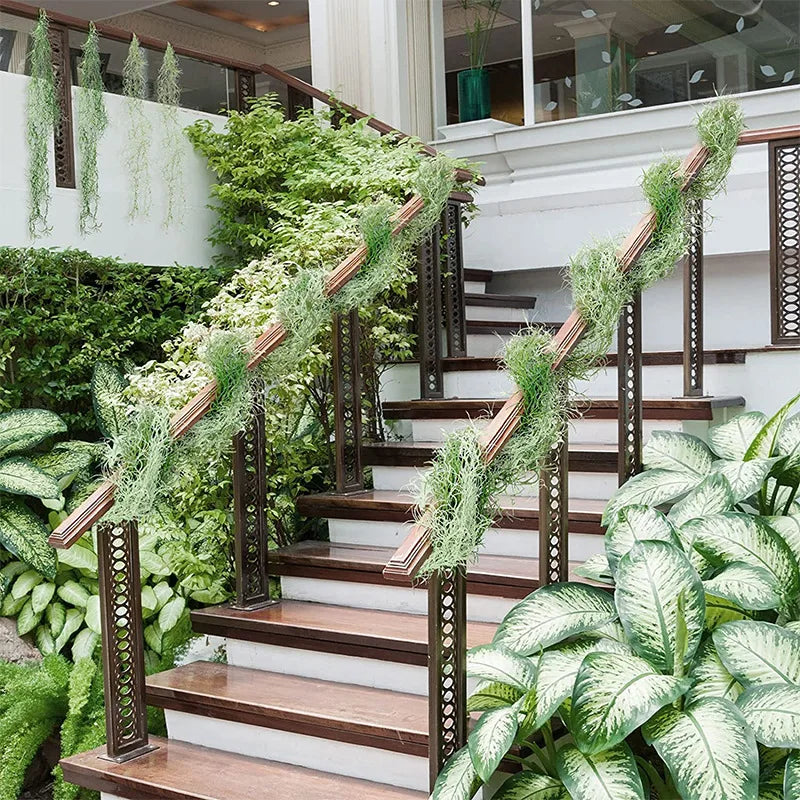 Artificial climbing rattan plants for indoor and outdoor decoration - vue 3 sur 13