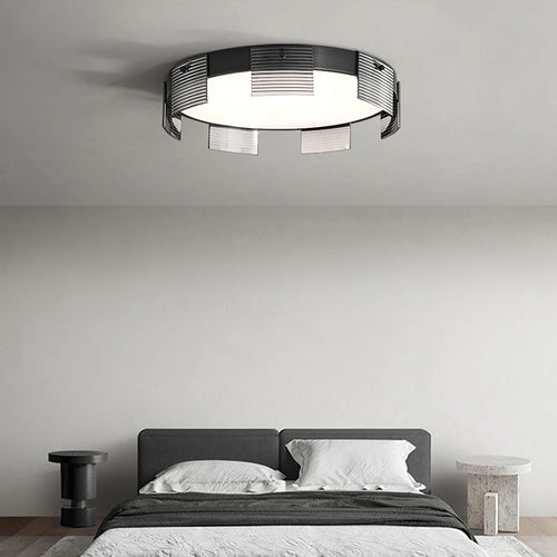 High-end Italian minimalist ceiling light - vue 6 sur 8