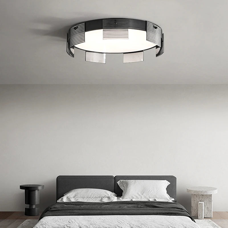 High-end Italian minimalist ceiling light - vue 6 sur 8