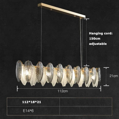 Art deco inspired LED crystal chandelier with white and grey feathers - vue 17 sur 17