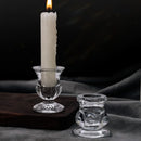 Creative glass candle holder for home and bar decor