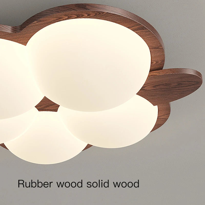 Modern LED chandelier for children's bedroom smart creative lighting - vue 10 sur 10