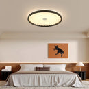Round ceiling light in medieval wabi-sabi style for elegant interiors