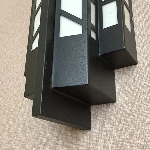 Waterproof outdoor wall light for commercial lighting and garden - vue 7 sur 7