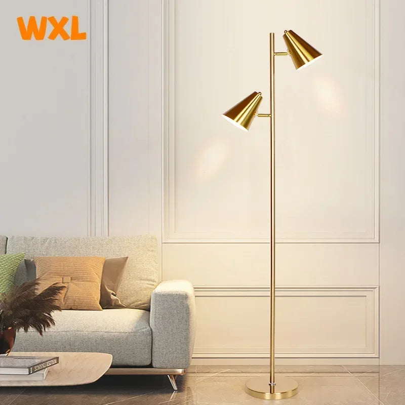 Modern minimalist Scandinavian creative decorative floor lamp - vue 6 sur 9