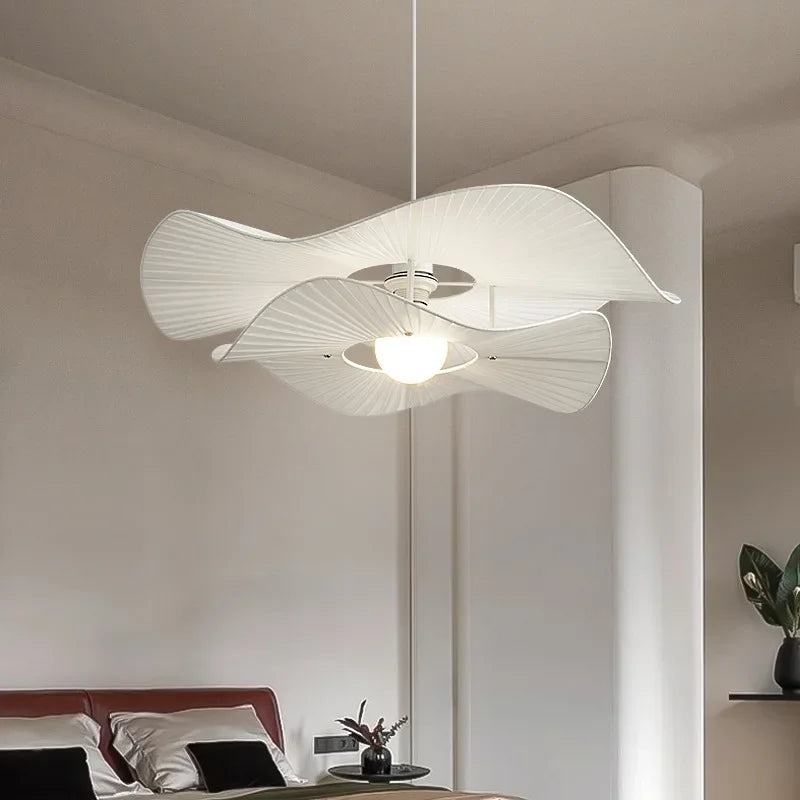 Modern fabric chandelier for elegant interior decoration