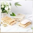 natural bamboo soap box for bathroom