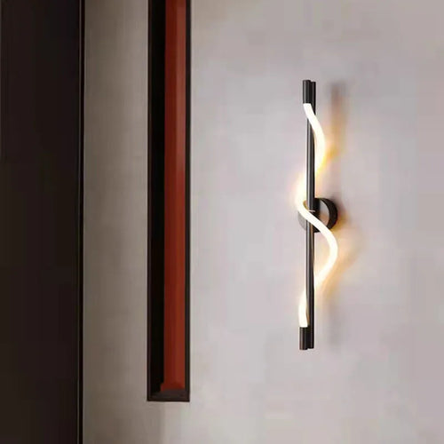 Brass wall light with remote control and dimming - vue 5 sur 12