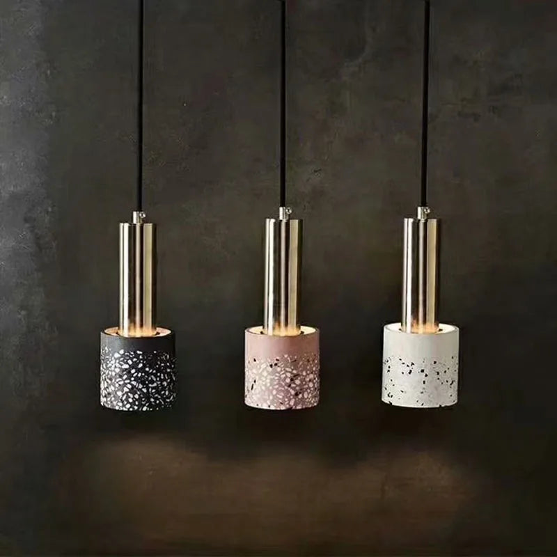 Terrazzo pendant light for a modern and elegant interior