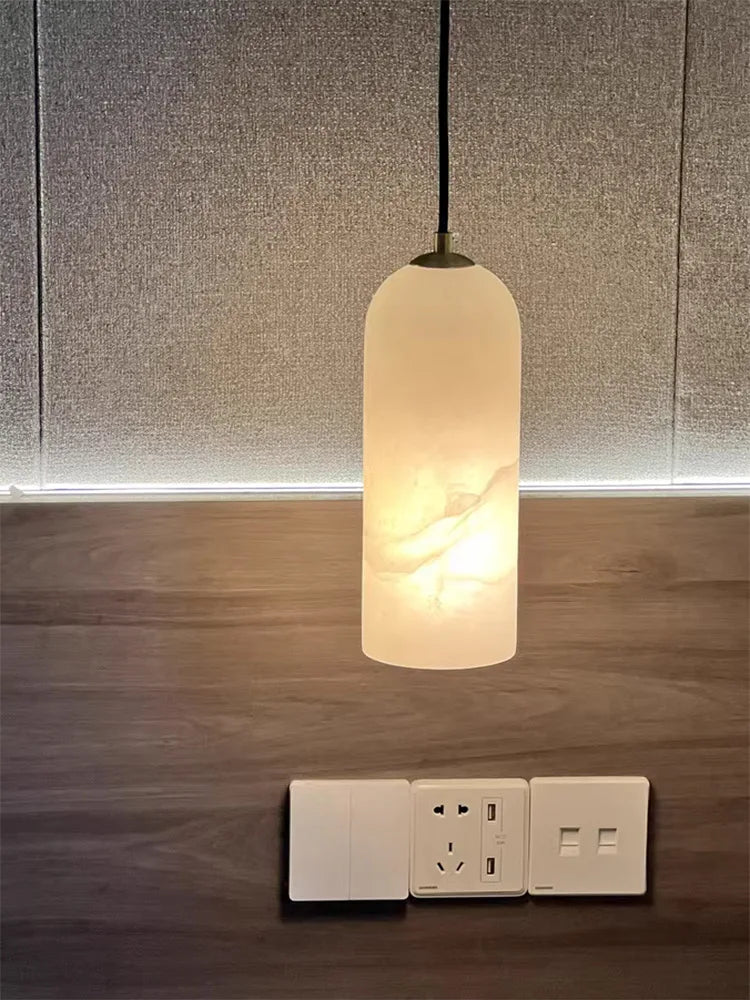 Modern marble chandelier for bar and restaurant