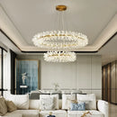 Modern clear crystal pendant light for interior decoration